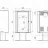 Печь DEFRO HOME SOLUM TOP, 9кВт Печь DEFRO HOME SOLUM TOP, 9кВт