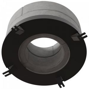 Комплект бетонных теплоаккумулирующих дисков d-150мм (4 шт., 2 слоя, V1)