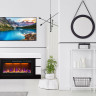 Портал Royal Flame Modern - Белый с черным Портал Royal Flame Modern - Белый с черным