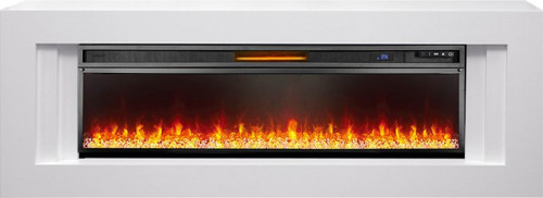Каминокомплект Line 60 разборный - Белый с очагом Vision 60 LED
