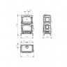 La Nordica Isotta forno 16 (черный антрацит) La Nordica Isotta forno 16 (черный антрацит)