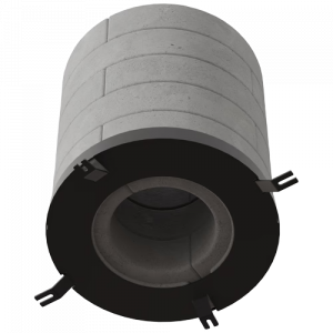 Комплект бетонных теплоаккумулирующих дисков d-150мм (10 шт., 5 слоев, V1)