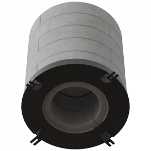 Комплект бетонных теплоаккумулирующих дисков d-150мм (10 шт., 5 слоев, V2)