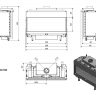 Топка газовая Kratki PRO LEO/100/G20 (магистральный газ)