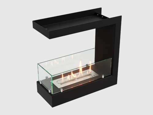 Встроенный биокамин Lux Fire Угловой 490 S (левый угол)