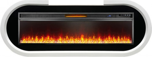 Каминокомплект Soho - Белый с черным с очагом Vision 60 LED