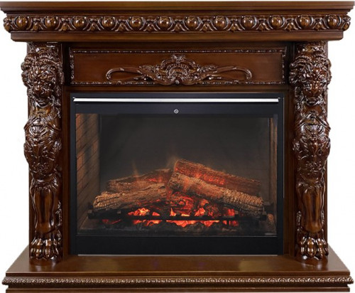 Каминокомплект Windsor - Темный дуб с очагом Symphony 30'' DF3020-INT