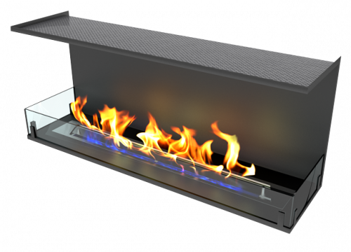 Встраиваемый торцевой очаг Standart 1200, ZeFire