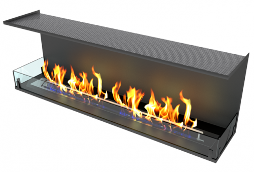 Встраиваемый торцевой очаг Standart 1500, ZeFire