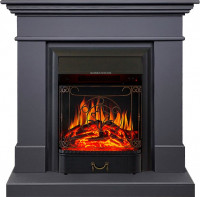 Каминокомплект California SFT (Разборный) - Серый графит с очагом Majestic FX Black