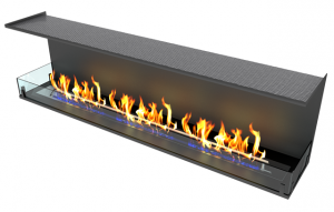 Встраиваемый торцевой очаг Standart 1800, ZeFire