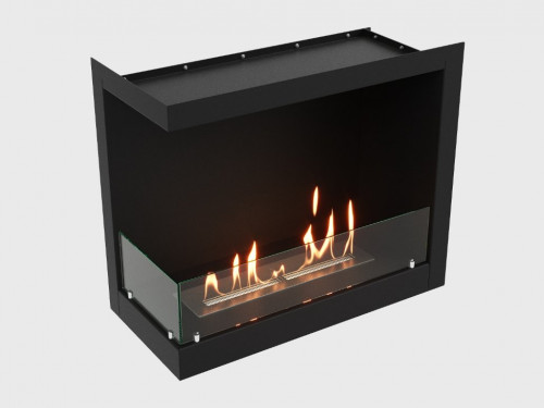 Встроенный биокамин Lux Fire Угловой 755 М (левый угол)