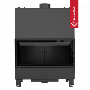 Топка с теплообменником Kratki PRO LUCY/PW/20/W двойное стекло