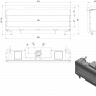 Топка газовая Kratki PRO LEO/200/G31/37MBAR (баллонный газ)