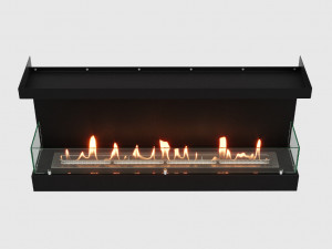 Встроенный биокамин Lux Fire Фронтальный 1040 S